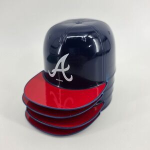 Vintage Atlanta Braves 1990s Whirley Ice Cream Sundae Helmet Bowls Set of 4